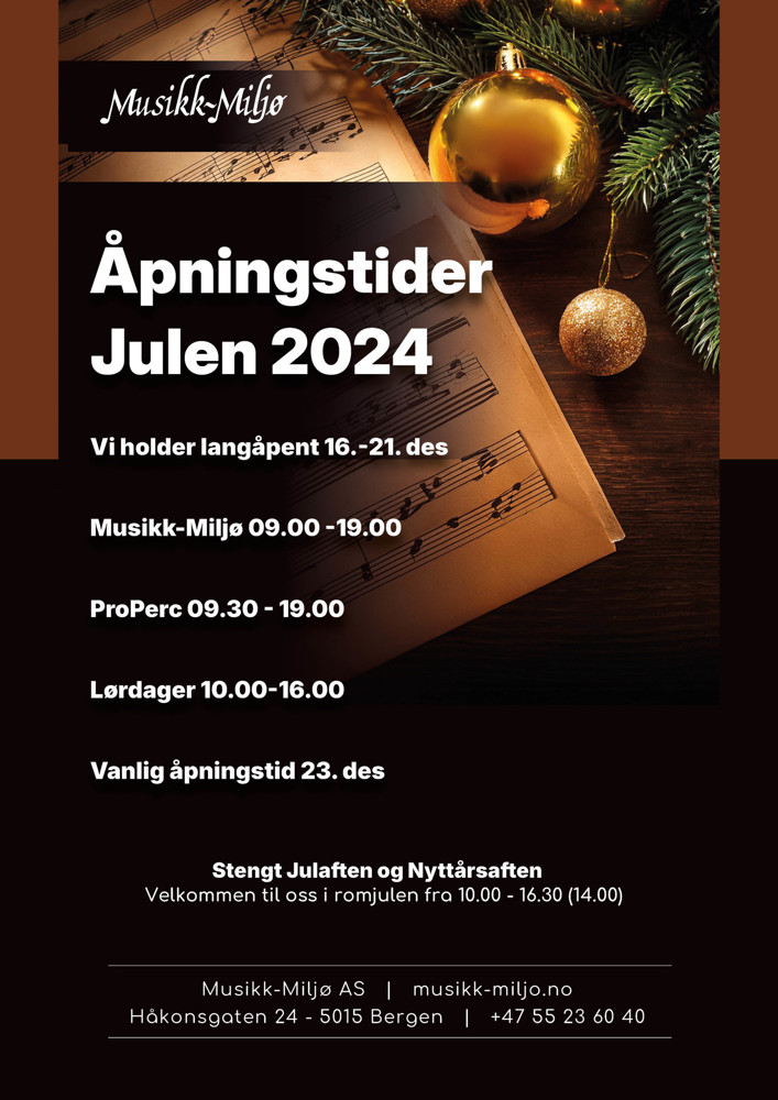 Åpningstid 2024